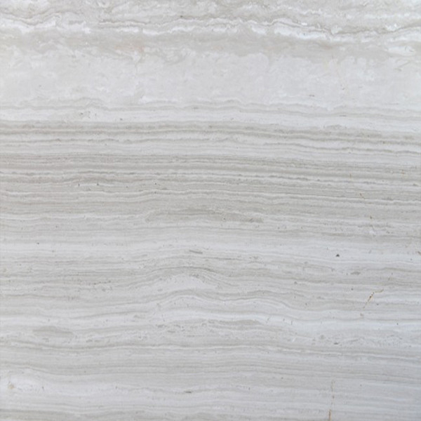 Customized Size 2.6 Density 30mm White Wood Vein Marble